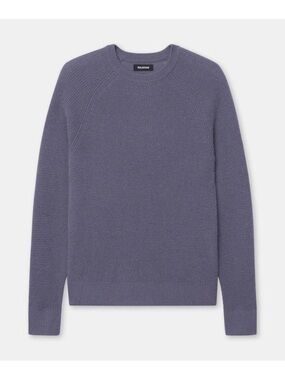 NAADAM Men's Crewneck Sweater in Slate Lavender